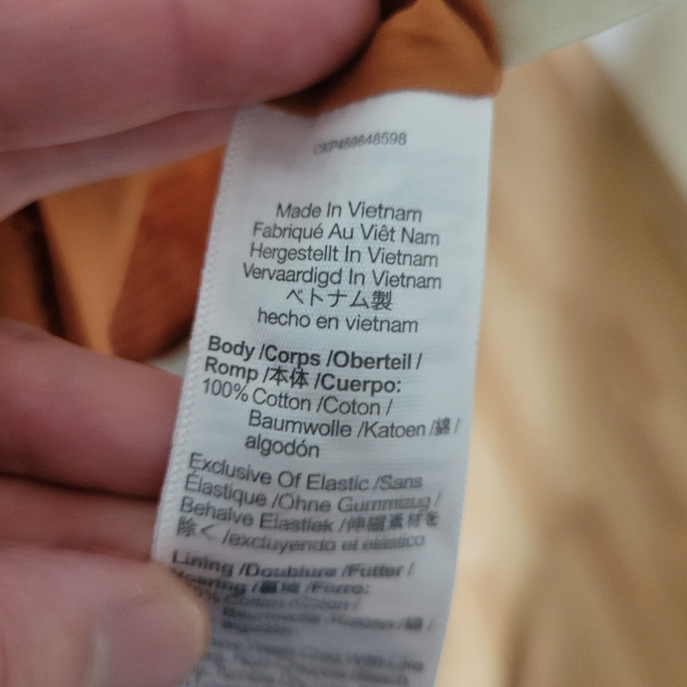 Madewell Orange Clip Dot Puff Sleeve Cottagecore Boho Western Mini Dress Vacay 4 - Picture 13 of 13